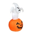thumbnail image 4 of Inflatable Ghost Halloween Pumpkin Decoration with LED Light Pumpkin Lantern Halloween Yard Decoration(EU Plug), 4 of 5
