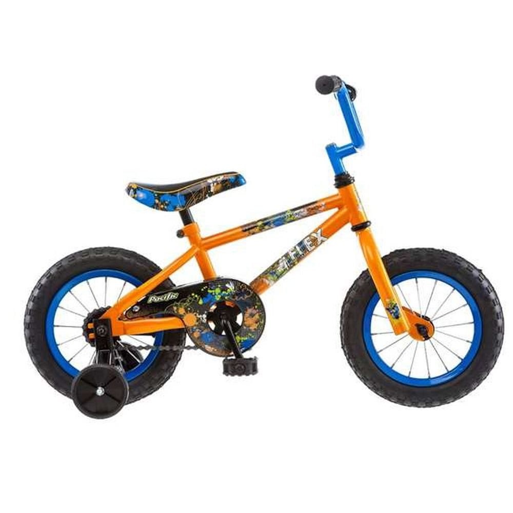 Pacific Boy's Flex Bicycle, Orange 12 in.