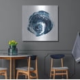 thumbnail image 4 of Luxe Metal Art 'Indigo Nebula I' by Ethan Harper, Metal Wall Art, 36"x36", 4 of 9
