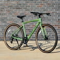 thumbnail image 4 of Ozark Trail 700C G.1 Explorer Flat Bar Gravel Bike, Small Frame, Fits Riders 5'1" - 5'5", Green, Adult, Unisex, Online Only, 4 of 10
