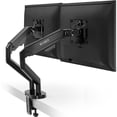 thumbnail image 1 of Soporte para dos monitores EVEO Premium de 14 a 32 pulgadas en altura ajustable, 1 of 5