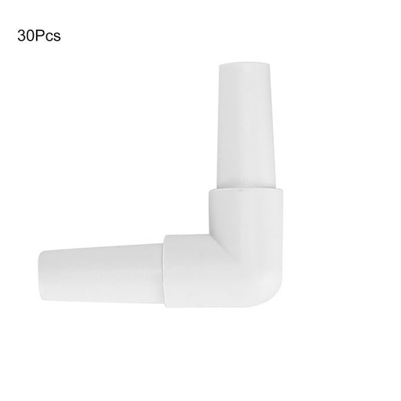 (White) Plastic Oxygen Pump Tubing Joint, Air Tubing Pipe Oxygen Pump Connector, For Fish