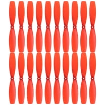 ibasenice 10Pairs Red 2-Vane Propeller Blades Plastic for Rc Airplane Drone Repair