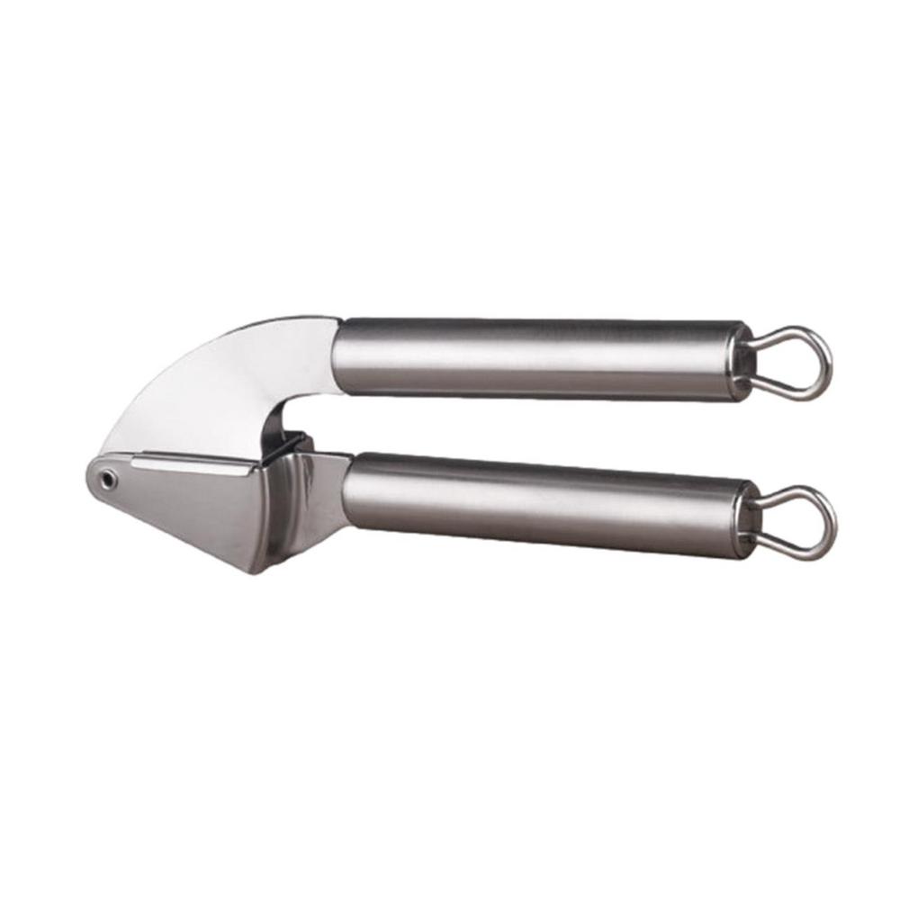 Tohuu Garlic Press Handheld Garlic Peeler Ergonomic Handle Easy Clean