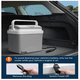 thumbnail image 3 of Enfriador Eléctrico  Bloosom De 24 Litros, 12 V Cc Gris Ideal Para Viajes. Gris, 3 of 5