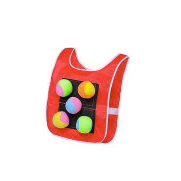 BESTSKY 1-Set Yard Games Fun Sticky Vest for Kids Outdoor Kids Games