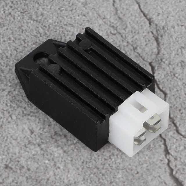 Regulador de voltaje para ATV, rectificador de voltaje para motocicleta de 12 V Regulador de voltaje para motocicleta Rectificador para motocicleta ATV Construido para durar