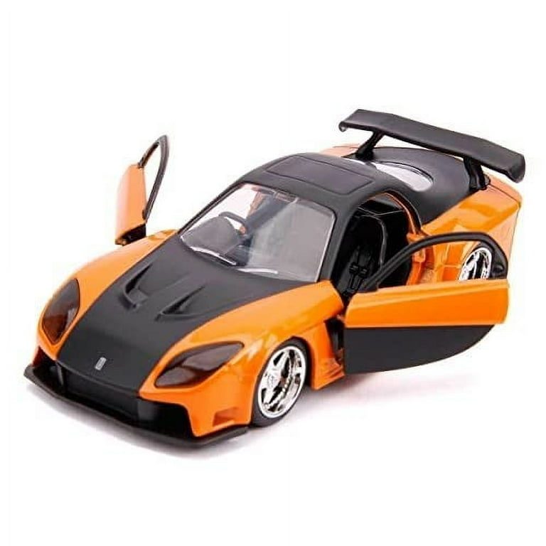 Jada Toys Fast & Furious 1:32 Han's Mazda RX-7 Die-cast Car, Toys for Kids and Adults Jada Toys Fast & Furious 1:32 Han's Mazda RX-7 Die-cast Car, Toys for Kids and Adults
