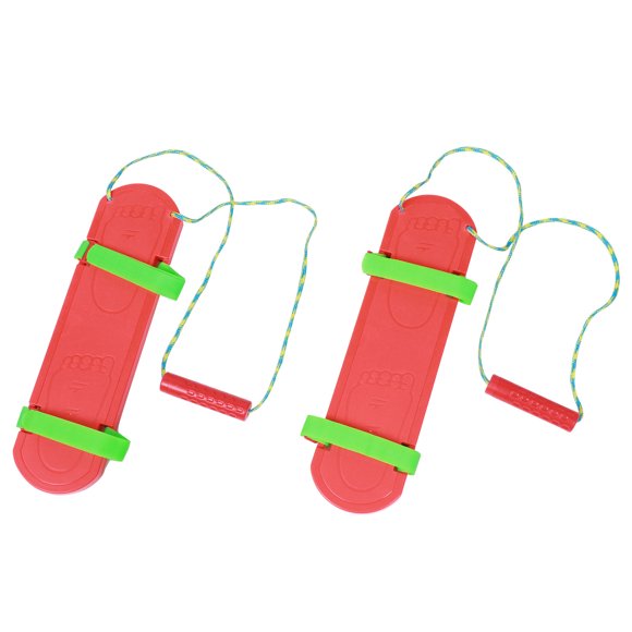 SWETRACE 1Pair Red Sports Games Shoes for Team Cooperation with Anti Skid Environmental Plastic Build