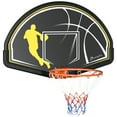 thumbnail image 1 of Soozier Wall Mounted Basketball Hoop for Outdoors and Indoors Use, 1 of 10