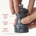 thumbnail image 3 of Peugeot Bistro 4-Inch Salt Mill - Adjustable Grinding, Durable Stainless Steel Mechanism, Beechwood Craftsmanship, Pre-Filled with Rock Salt, Ideal for Everyday Cooking (Slate), 3 of 7