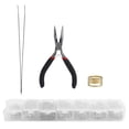 thumbnail image 1 of DIY Jewelry Making Ring,Open Jump Rings Lobster Lobster Clasp Jewelry Findings Open Jump Rings Set Modern Innovation, 1 of 14