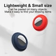 thumbnail image 4 of Case Compatible with Apple Airtags Case Air Tag Holder Cover Airtag Sticker Stick on Adhesive Mount Silicone for Air Tags Case 4 Pack, 4 of 13