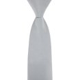 thumbnail image 2 of XINQIHANG Men's Ties Solid Pure Color Plain Formal Black Ties For Men, 2 of 5
