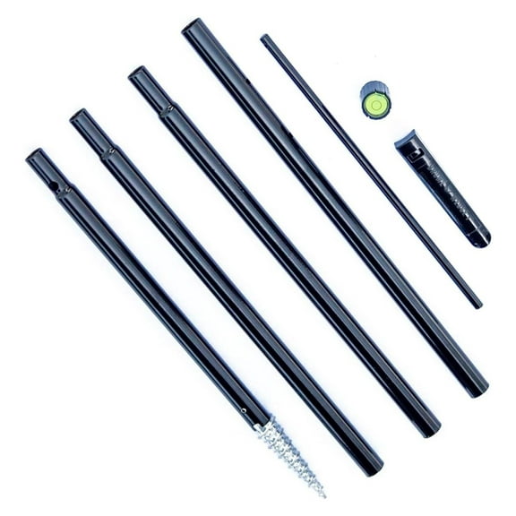 1108-V01 Single Pole kit, Black