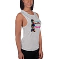thumbnail image 3 of Boxing Therapy Ladies’ Boxing Graphic Muscle Tank (Athletic Heather, M), 3 of 3