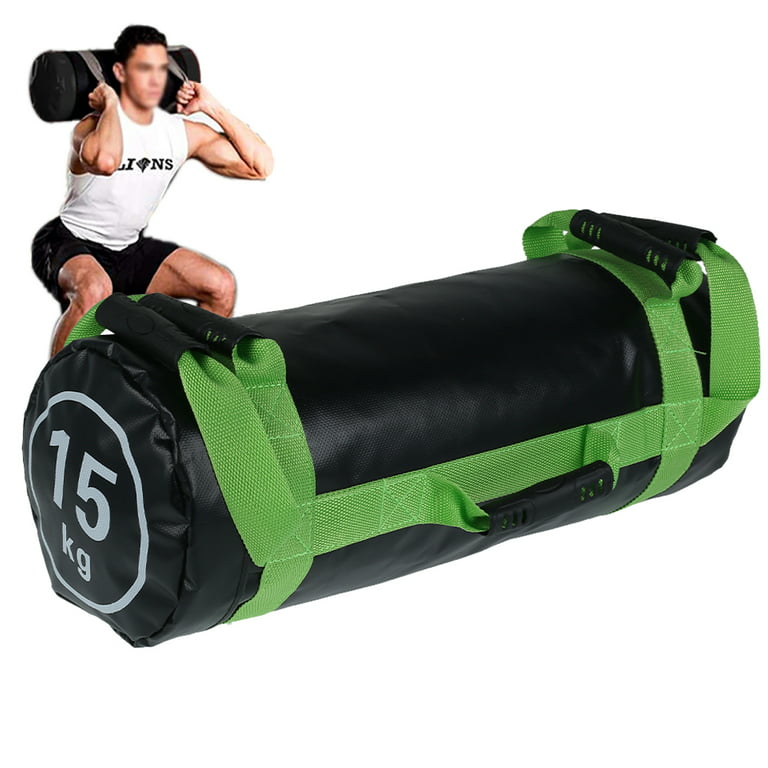PRAETER Weightlifting Sandbag Weight Bags Heavy Sand Bag MMA Boxing Power  Training Body Shaper Fitness Equipment
