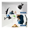 thumbnail image 4 of Soporte de pared y techo NEEWER ST-WM2 para luces tipo anillo de carga de 10 kg, 4 of 7