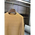 thumbnail image 5 of Suéter de lana de manga larga con cuello redondo suelto y tejido mixto de otoño e invierno para hombre, suéter casual lp simple para hombre, 5 of 5