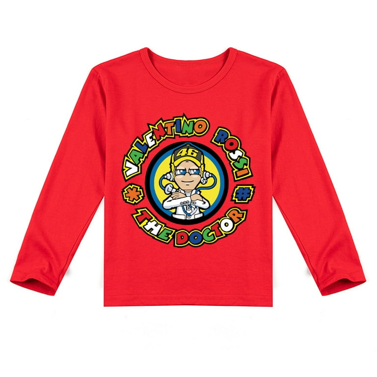 respons Nedsænkning bænk Bzdaisy VR46 Long Sleeve T-Shirt for Kids - Officially Licensed Merchandise  from Valentino Rossi - Unique and Cozy Children's Clothing - Perfect Gift  for Young Racing Fans - Available in Diffe - Walmart.com
