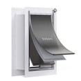 thumbnail image 1 of Pet Door Baboni con 3 solapas para pared, marco de acero para mascotas de hasta 100 libras, 1 of 8