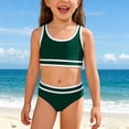 thumbnail image 2 of Girls Swimsuit Teen Girl Bathing Suits 2 Piece Quick Dry Swimwear Summer Teen Bikini 11-12 Years, 2 of 6