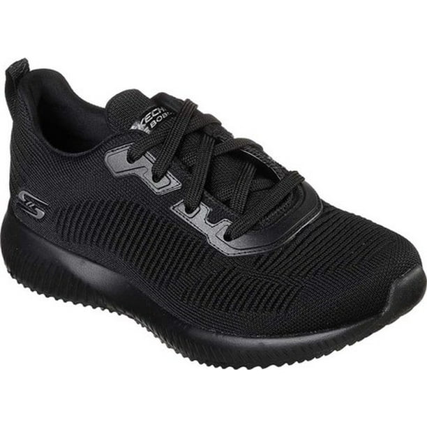 Skechers Women's BOBS Squad Talk Lace-up Athletic Sneaker (Wide Width Available) - Walmart.com