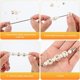 thumbnail image 3 of 50 Barras De Con Cuentas En , Dijes De Barra De De Metal Para Bricolaje, Accesorios Para Hacer Llaveros FáCiles De Desmontar Para Manualidades, 3 of 6