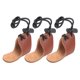 thumbnail image 1 of Juego de 3 piezas para caza y práctica de tiro con arco, protectores de dedos para arco recurvado, 1 of 8
