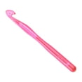 thumbnail image 1 of Agujas de ganchillo REGALWOVEN 10mm Aguja de ganchillo ergonómica para tejer DIY mantas de hilo alfombra tejido Rosa, 1 of 5