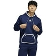 thumbnail image 3 of Adidas Men's Team Issue Pullover Hoodie L Red | Gray, 3 of 3