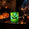 thumbnail image 4 of Light Up Halloween Bucket Led Halloween Basket Trick Or Treat Bags Glow In The Dark Bucket Candy Bucket Bags Reusable Goody Candy Bucket Halloween Birthday Party Favor Supplies 10.24 Inch, 4 of 7