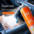 thumbnail image 4 of Limpiador de espuma para coche, 650 ml, agente renovador de tapicería interior de coche, limpiador de espuma desengrasante y sin agua, 4 of 5