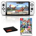 thumbnail image 1 of Nintendo Switch OLED Blanco con Juego Super Smash Bros Ultimate Nintendo, 1 of 5