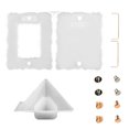 thumbnail image 1 of 12 Pcs Kit de Moules pour Cadre Photo en Silicone, Moule en Résine pour Cadre DIY, Moule en Époxy pour Cadre, 1 of 9