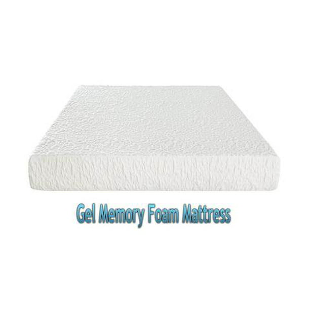 Dynastymattress 4 Inch Gel Memory Foam, Mattress Topper For Sofa Bed Queen