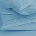 thumbnail image 5 of Clara Clark Premier 1800 Microfiber Collection 3-Line Bed Sheet Set, Full Size, Blue Heaven, 5 of 8