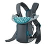 Infantino Swift Classic Baby Carrier with Pocket and Wonder Cover Bib, 2-Position, Unisex, 8-25 lb, Gray