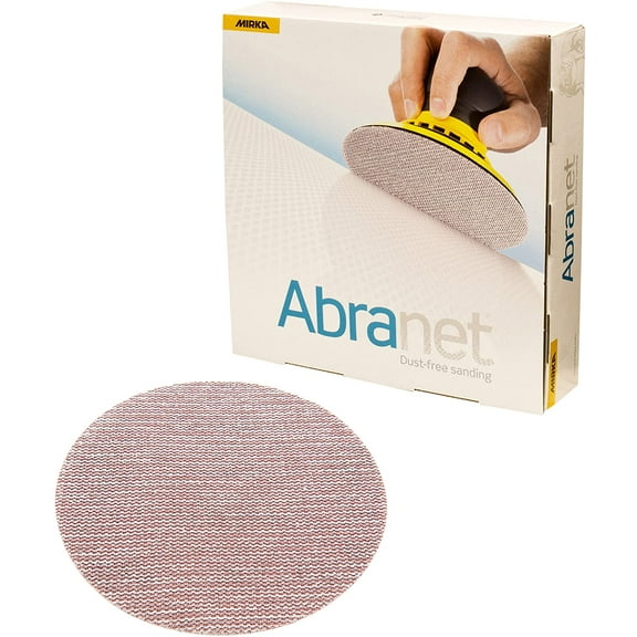 50 pcs Mirka Abranet 9A-232-1000 Net Hook and Loop sanding DiscS 5"/Grit 1000
