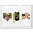 thumbnail image 6 of PinMart American Veteran Lapel Pin-Proud Patriotic USA Flag Enamel Pin, 6 of 6