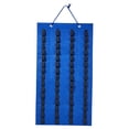 thumbnail image 2 of Hanging Storage Organizer Durable Hold up 60 Toy Cars for Livingroom Bedroom blue, 2 of 8