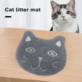 thumbnail image 3 of Tnobhg Cat Litter Mat Non-slip Waterproof Pet Food Mat Soft Eco-friendly Silicone Feeding Pad for Dogs Cats, 3 of 8