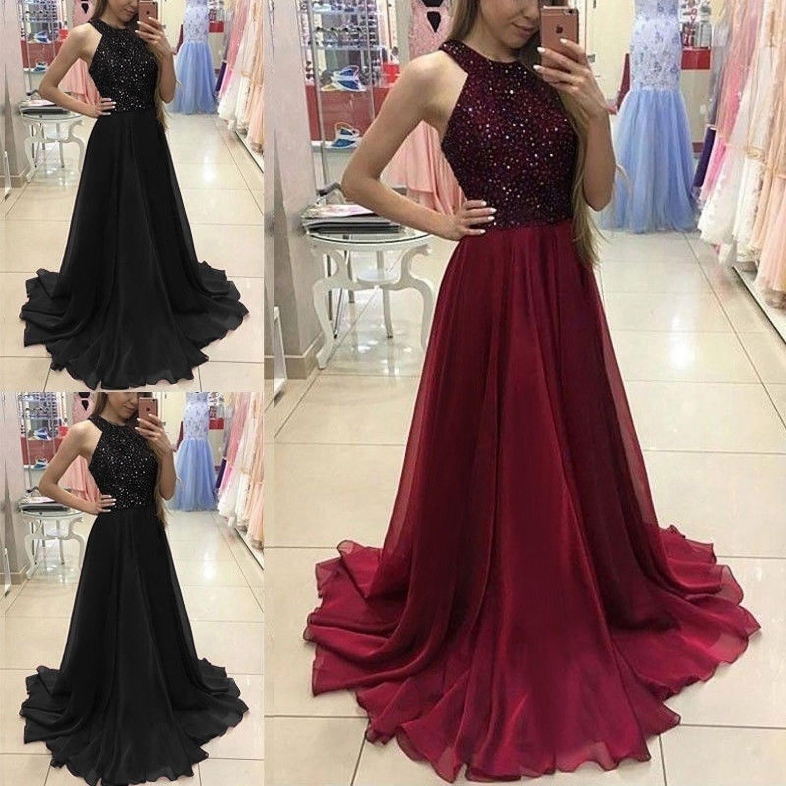 New Wedding Formal Long Evening Ball Gown Party Prom Bridesmaid Dress Size 6-20 