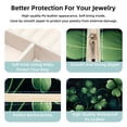 thumbnail image 3 of St. Patrick's Day Travel Portable Square Decorative Box with Necklace Holder and Jewelry Organizer - Ideal for Rings, Earrings, Necklaces, Bracelets - Suitable for Girls and Women, 3 of 6
