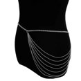 thumbnail image 6 of GKNET Multi Layer Waist Chain Belt for Women Belly Chain Dress Body Belt Chain Jew WY4-Gold, 6 of 8