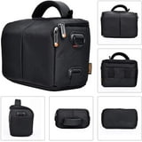 FOSOTO Anti-shock Camera Cases Shoulder Bags Compatible for Nikon L340 L330 B500 A900,Canon PowerShot SX540 SX430 SX740 M100,Sony A6000 A6300 Olympus TG-6 E-PL8 E-PL9 Compact Waterproof