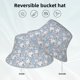 thumbnail image 2 of Fotbe Lily Flower Sombrero Tipo Pescador con Estampado – Sombrero de Sol de Algodón de Moda para Playa, Golf, Pesca, 2 of 6