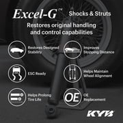 KYB Excel-G Shock Absorber Fits select: 2000-2003 FORD F150, 2004 FORD F-150 HERITAGE
