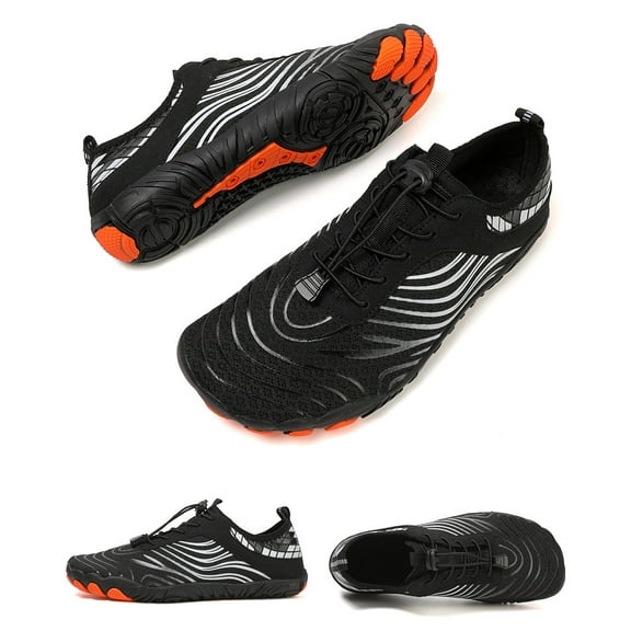 Ultra-Grip Barefoot Shoes All-Terrain Hiking & River Trekking Trail Runners - Non-Slip Arch Support, Lightweight Flexible Sole with Drainage Holes for Men/Women