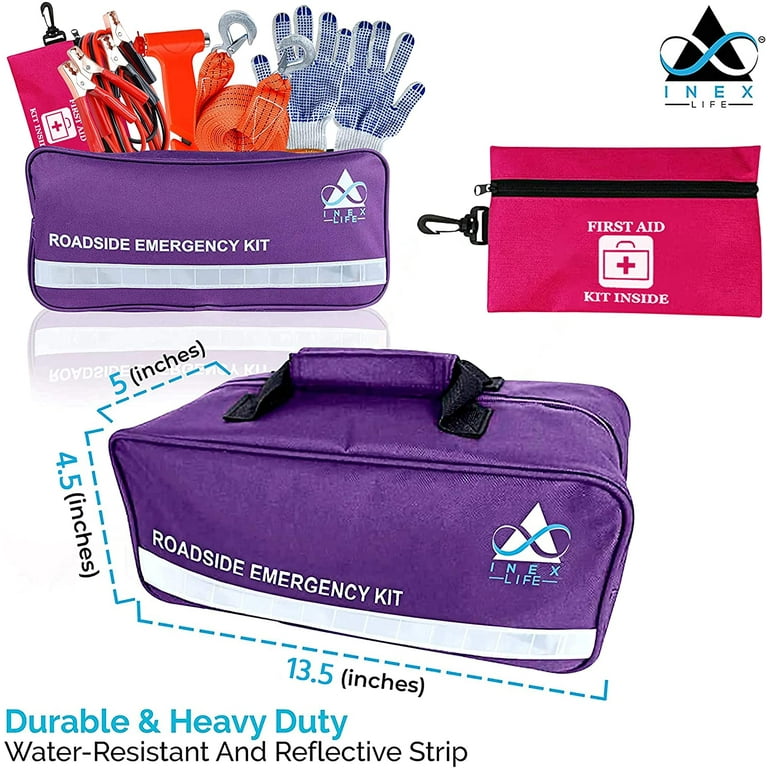 pink emergency car kit, pink emergency car kit Suppliers and Manufacturers  at